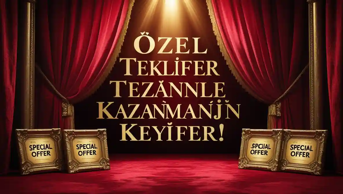 Özel Tekliflerle Kazanmanın Keyfini Çıkar! özel teklifler